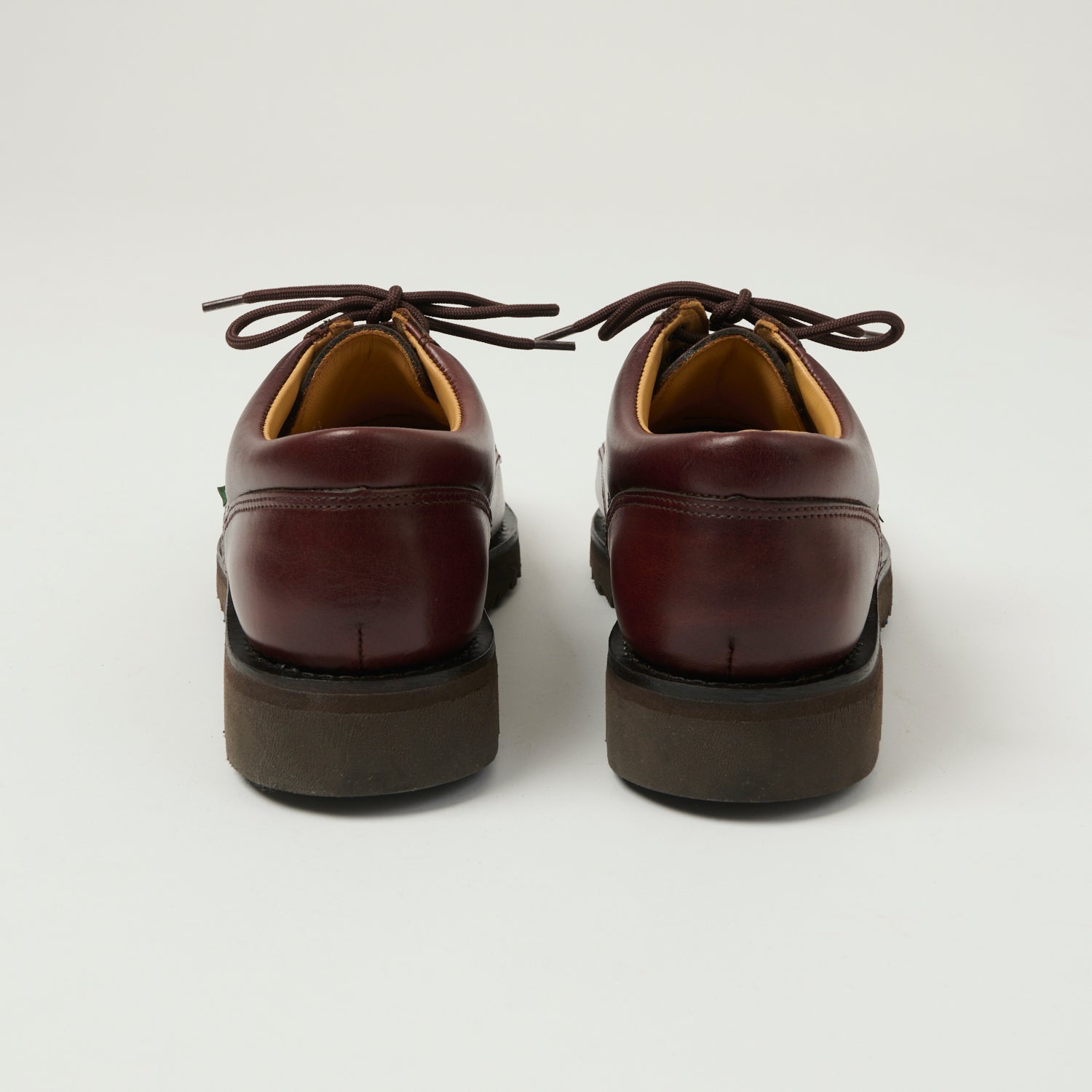 Paraboot Thiers Sport Lace Up Shoes for Men - Classic Brown Leather Casual & Outdoor Walking Shoes - Perfect for Work, Travel and Everyday Wear