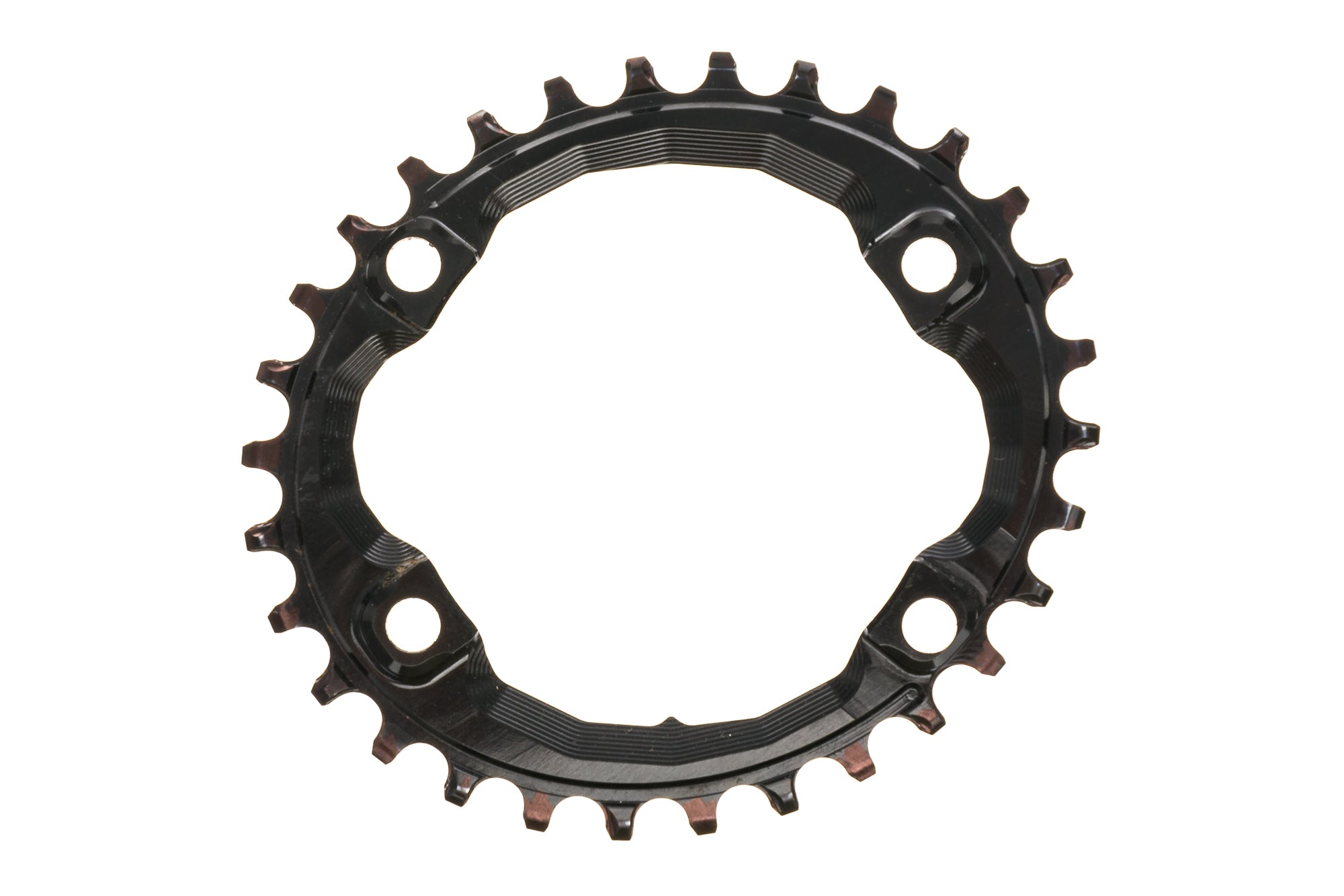 Absolute Black Oval Narrow Wide Chainring 10/11/12 Speed 30T 96mm BCD - Premium Bike Chainring for MTB & Gravel Bikes - Perfect for Off-Road Cycling and Trail Adventures