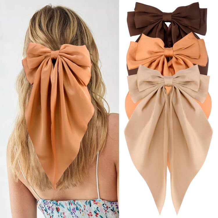 Khaki, orange, brown