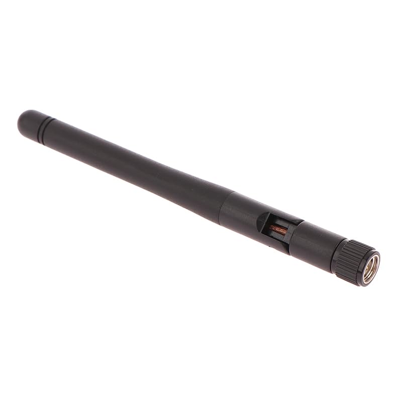 433MHz Black Plastic RC Fishing Boat Antenna - Durable & Lightweight for Remote Control Fishing Lures & Boats - Perfect for RC Hobbyists & Anglers
