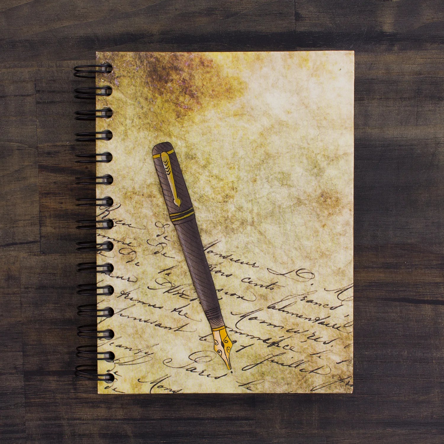 Ellie Pooh Large Notebook - Cute Elephant Design, Spiral Bound, 100 Pages - Perfect for School, Office & Journaling