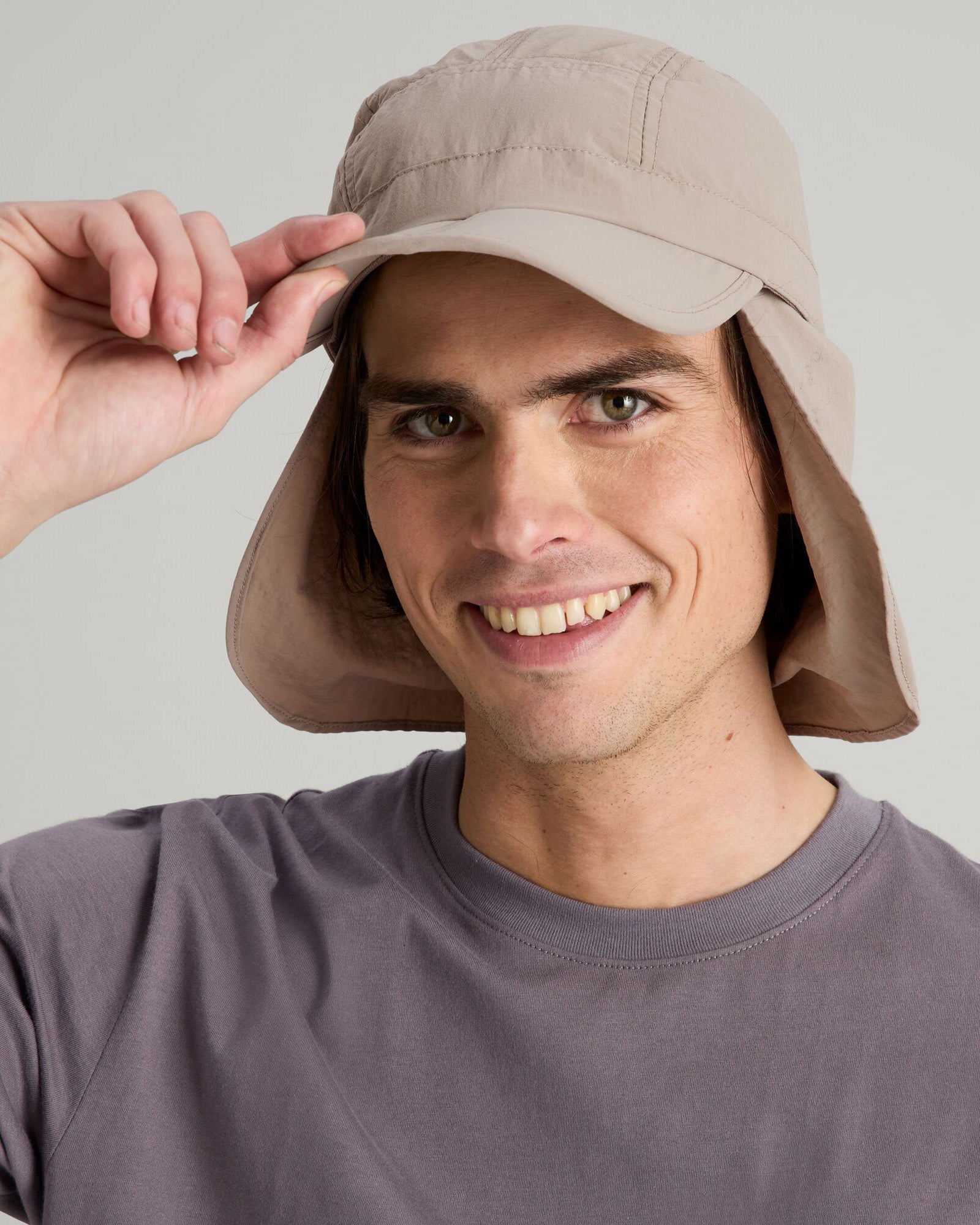 EVRY Day UPF 50+ Sun Protection Legionnaire Cap for Hiking, Outdoor Sports & Beach Activities - Lightweight Breathable Hat for Men & Women