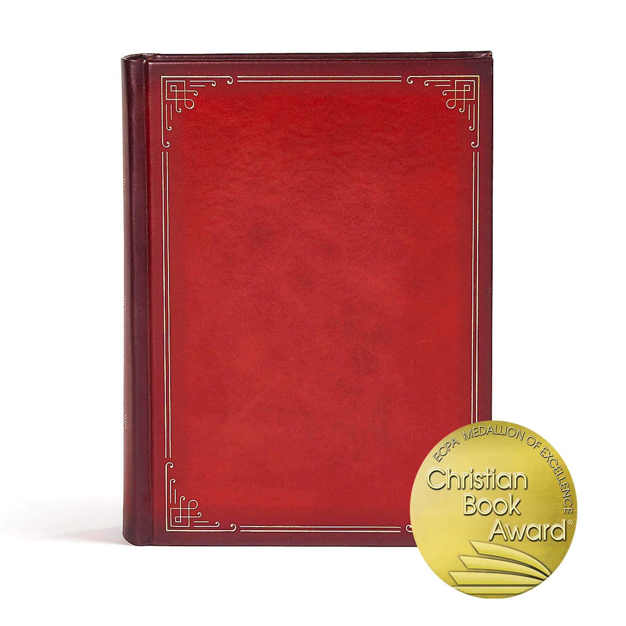 CSB Ancient Faith Study Bible - LeatherTouch, Church Fathers Commentary for Devotional Study