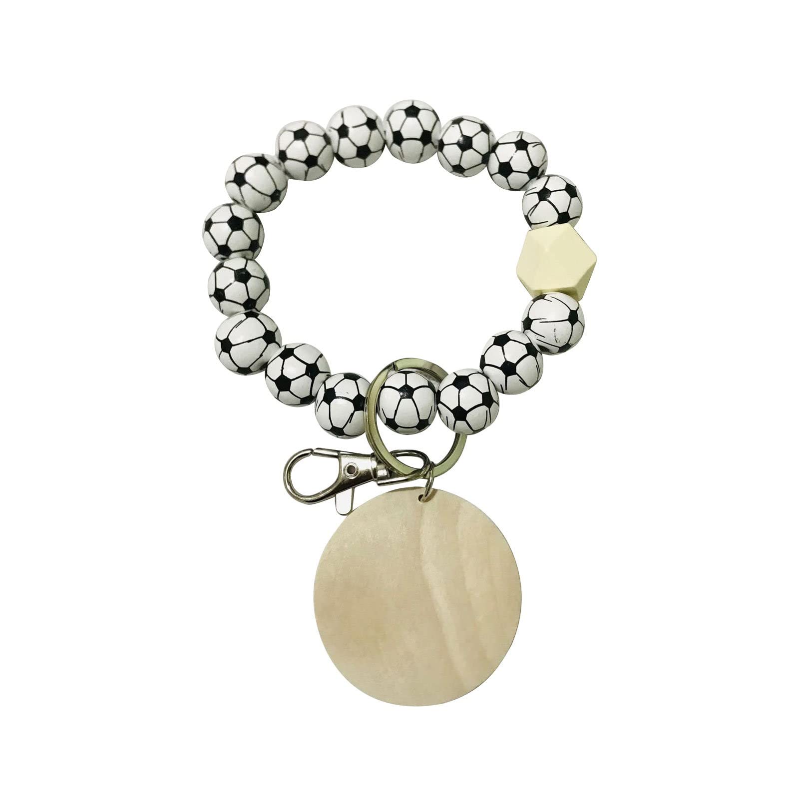 Sports Keychain Set for Boys - Volleyball, Basketball, Soccer Ball Keychains with D-Ring, Perfect for Backpacks, Gym Bags, and Gift Giving