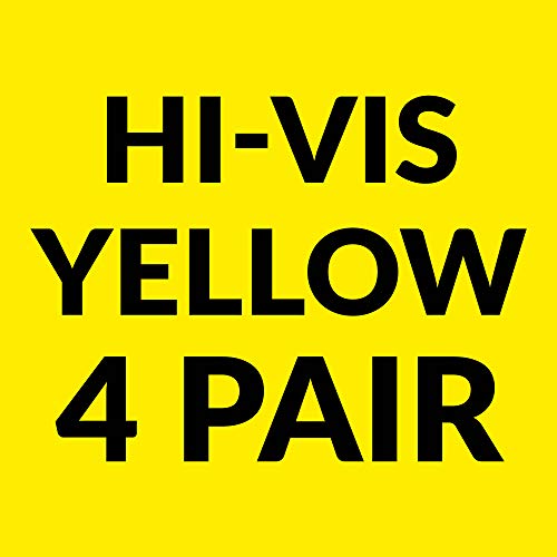 Hi Vis Yellow (4 Pairs)