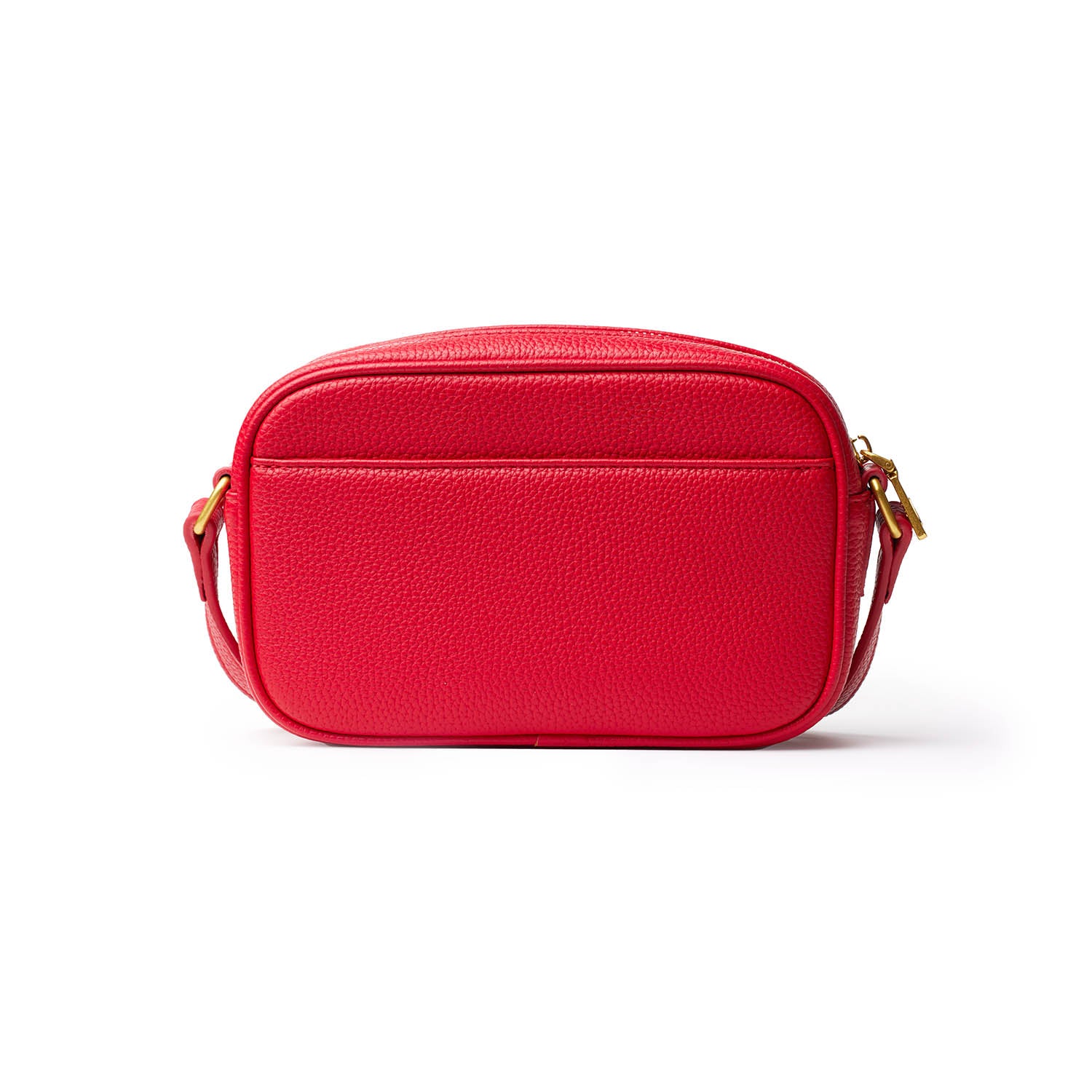 Mini Pebble Camera Bag - Stylish & Compact Crossbody Bag for DSLR & Mirrorless Cameras | Perfect for Travel, Hiking & Everyday Use | Red