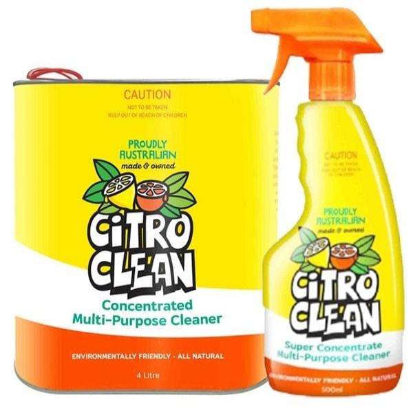 Citro Clean Multi-Purpose Cleaner | All-Natural, Non-Toxic Cleaning Solution for Kitchen, Bathroom & Home | Eco-Friendly Degreaser & Stain Remover