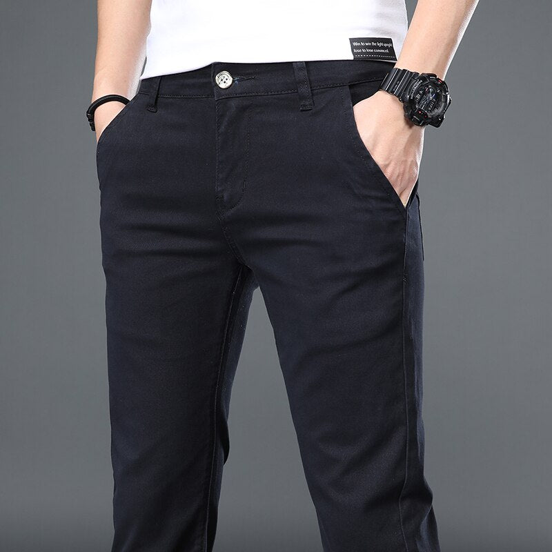 AntoniosClothing Business Cotton Pants for Men & Women | Comfortable Office & Casual Wear | Perfect for Work, Travel & Everyday Use