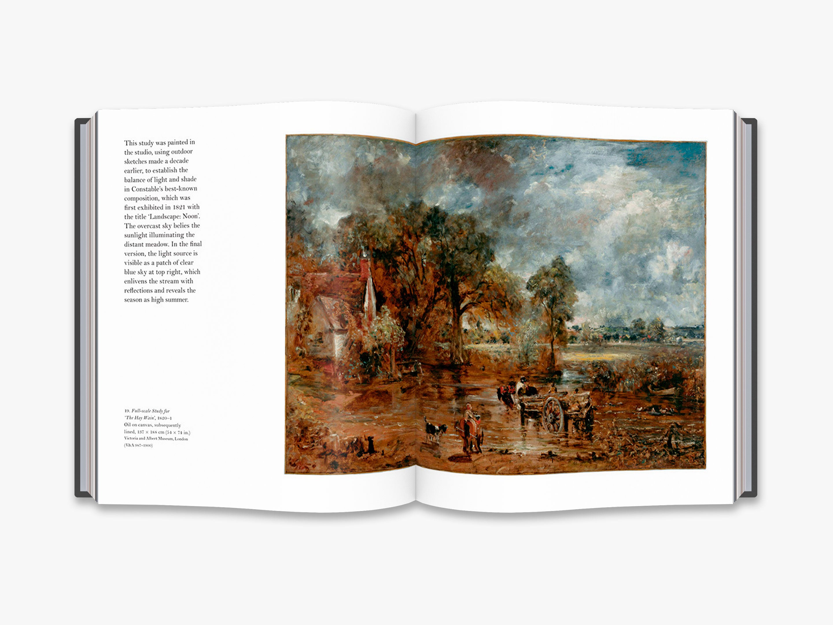 Constable's Skies - John Constable Landscape Art Print | Romantic Era Paintings | Artists In Focus Collection | Wall Decor for Living Room, Office & Gallery