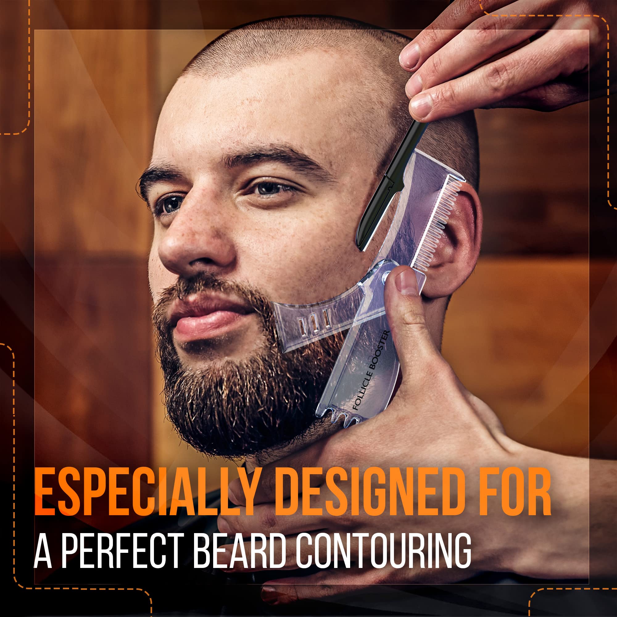 Beard Pencil & Shaper Kit - Black | Grooming & Styling