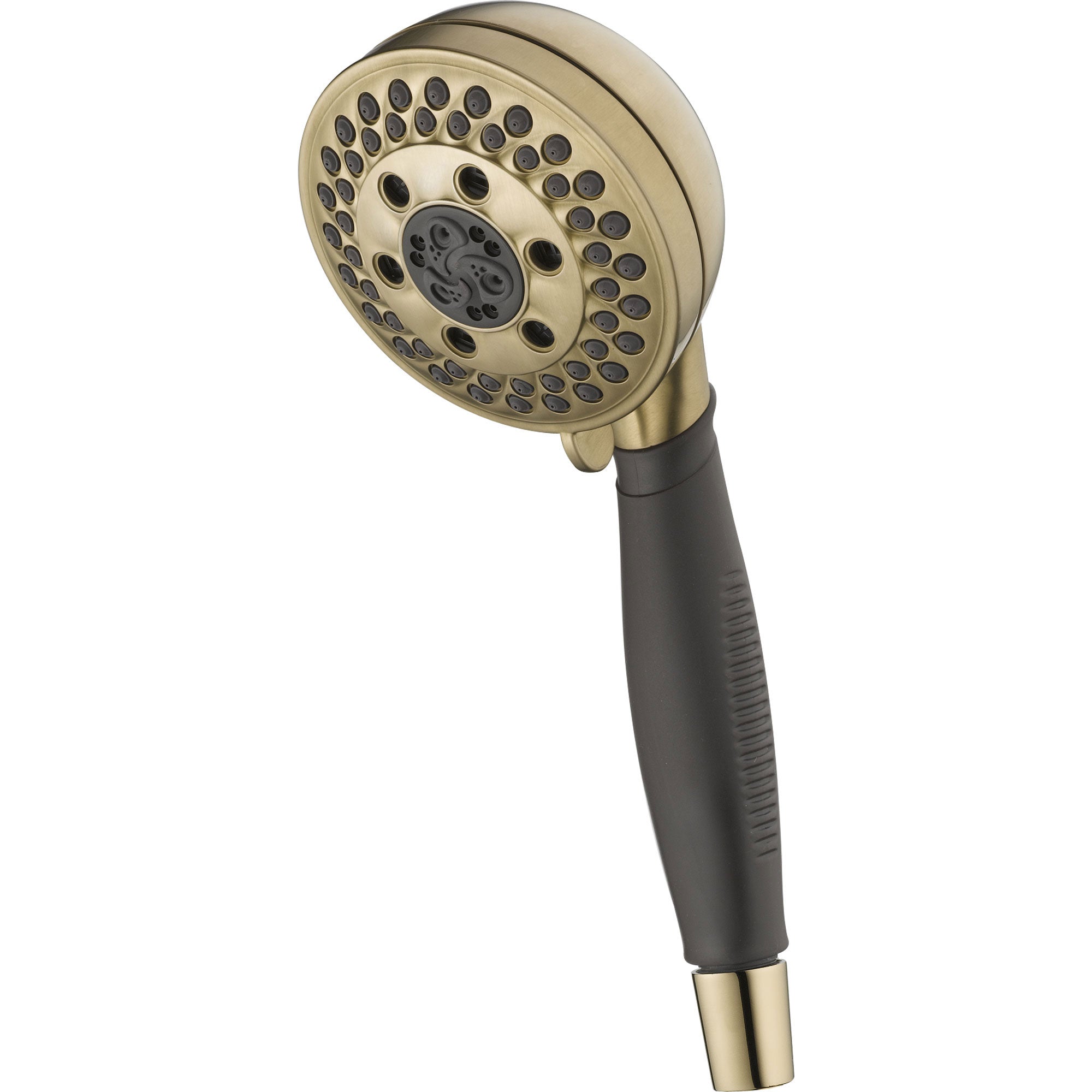 Delta 5-Spray H2Okinetic Champagne Bronze Handheld Shower Head - Water Saving Showerhead with Adjustable Spray Modes for Relaxing Spa-Like Experience in Bathroom