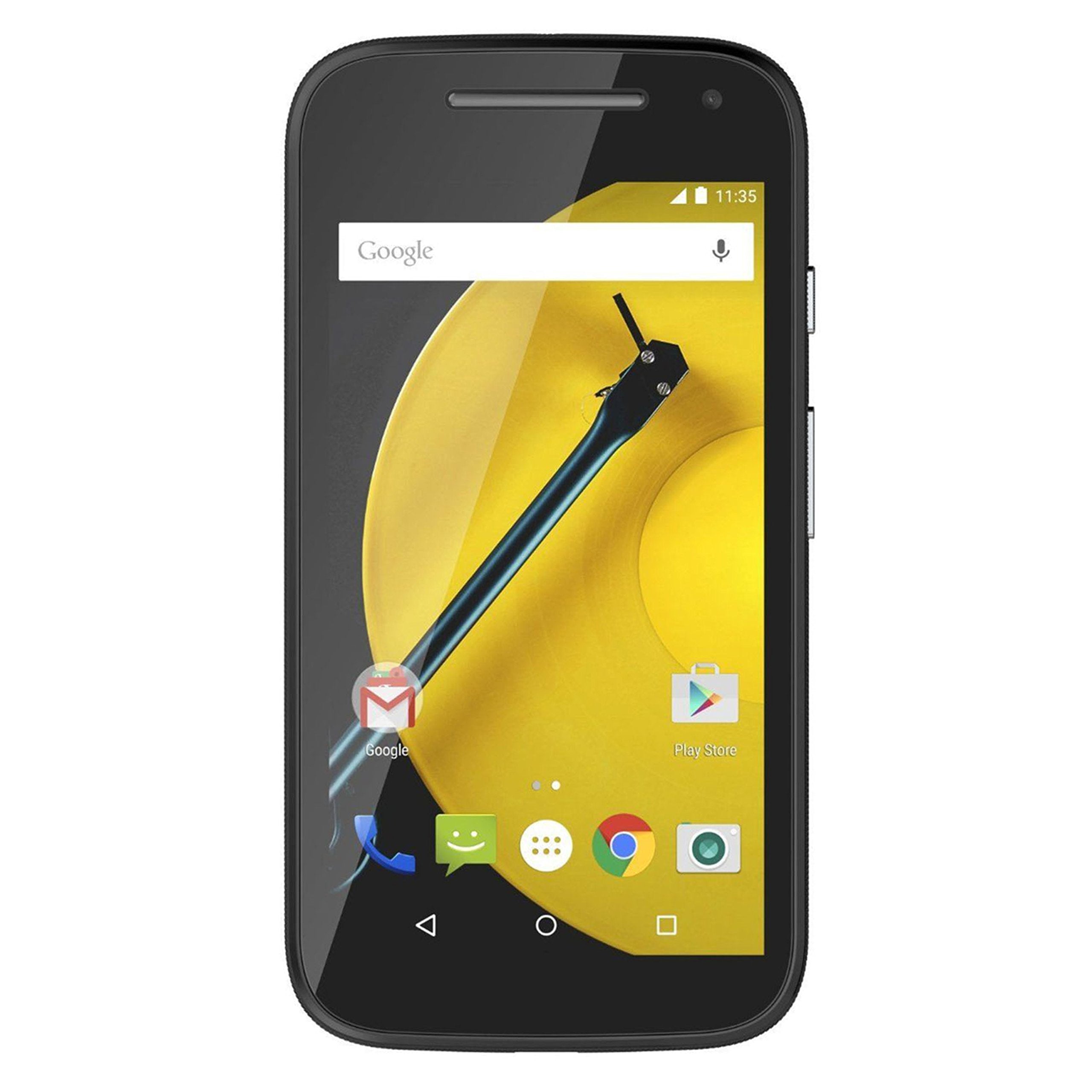 Motorola Moto E 2nd Gen 4G LTE Unlocked Smartphone - 8GB Storage, Black | Perfect for Travel, Business & Everyday Use