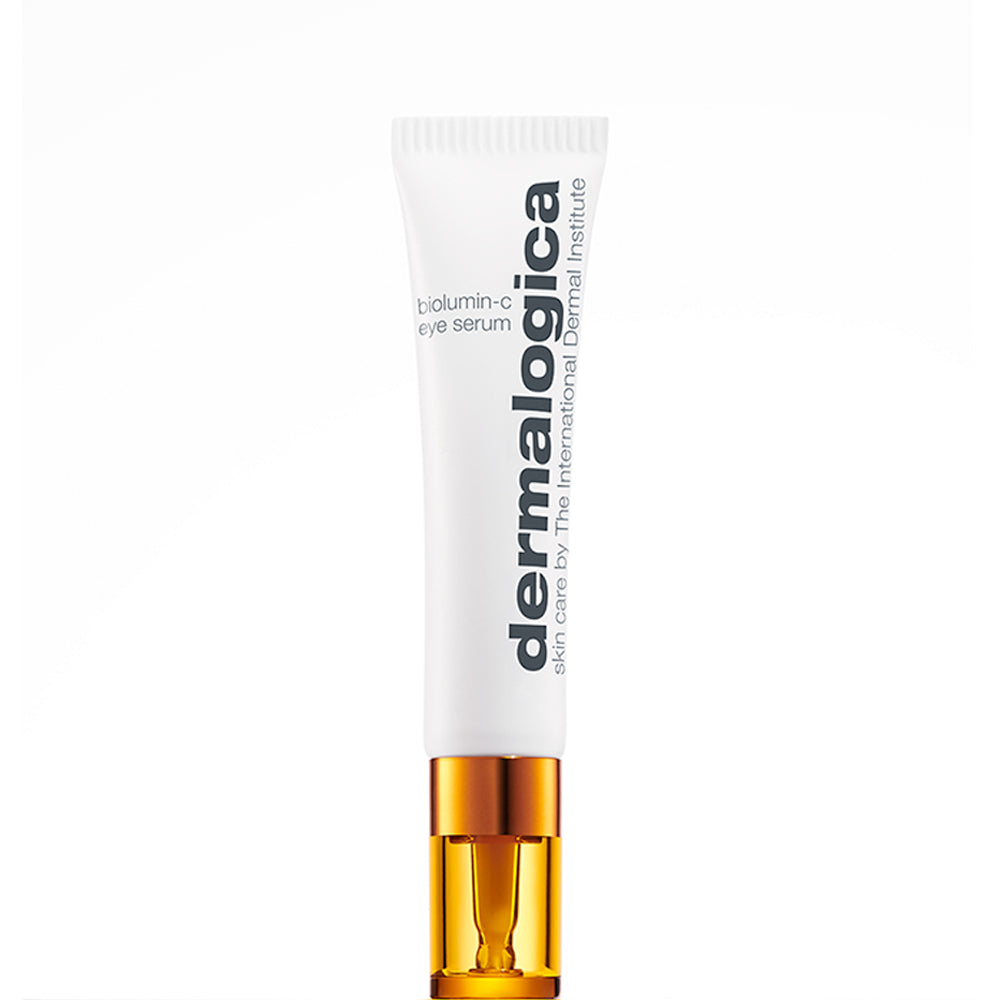 Dermalogica Biolumin-C Vitamin C Eye Serum for Dark Circles & Wrinkles - Brightening Eye Treatment for Puffiness & Fine Lines - Day & Night Use