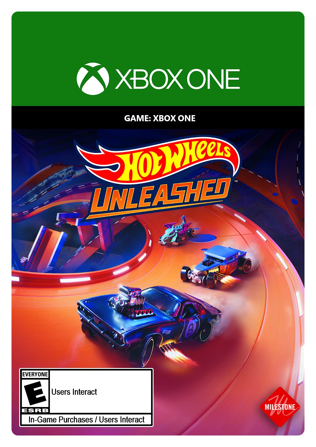 Hot Wheels Unleashed Standard Edition - Xbox One Digital Download Code | Racing Game for Kids & Adults | Perfect for Family Game Nights & Online Multiplayer Battles