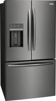 Frigidaire Gallery GRFS2853AD 27.8 Cu. Ft. Standard Depth French Door Refrigerator in Black Stainless Steel - Energy Efficient Kitchen Appliance for Modern Homes