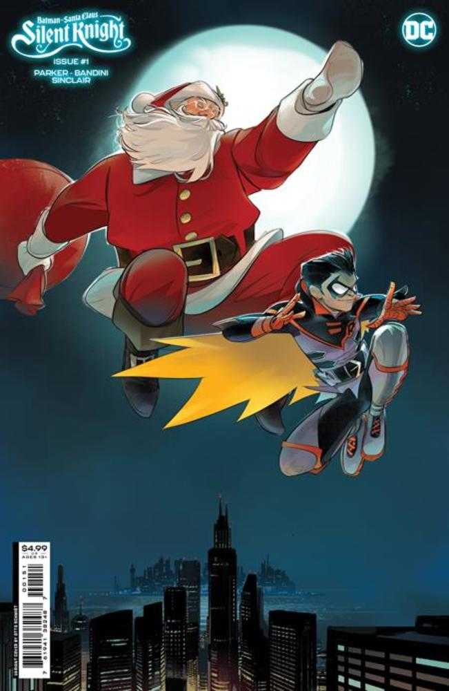 Batman Santa Claus Silent Knight #1 (Of 4) Cover C Otto Schmidt Variant - Premium Card Stock Comic Book for Collectors & DC Fans - Perfect for Holiday Gifts & Comic Displays