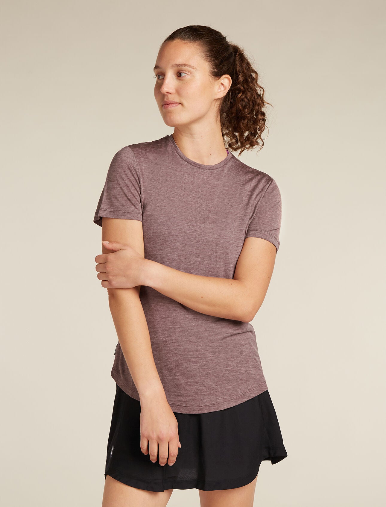 Icebreaker Sphere III SS Tee Women's - Merino Wool Short Sleeve Shirt for Hiking, Travel & Outdoor Activities