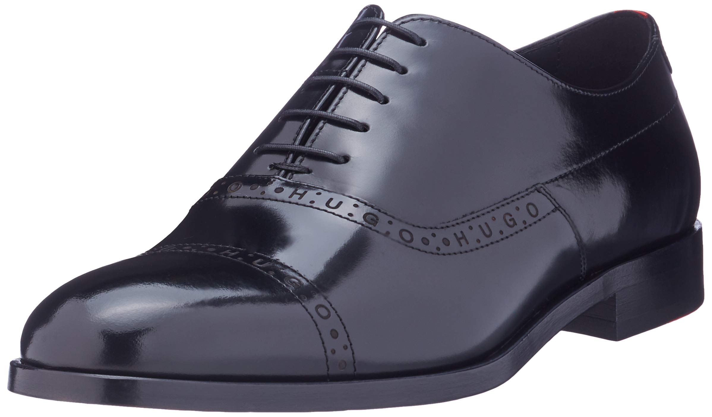Hugo Boss Men's Classic Leather Lace-up Oxford Dress Shoes for Business & Formal Occasions