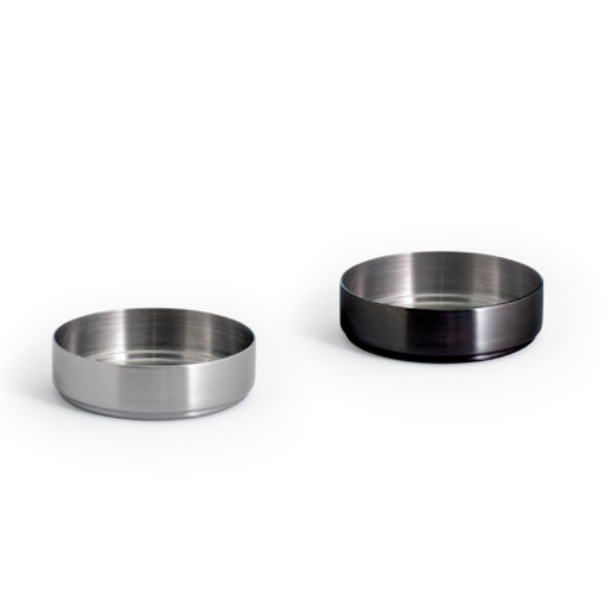 Premium 3 oz Round Soho Brushed Stainless Steel Ramekins - Set of 12 | Elegant Serving Bowls for Desserts, Dips, Candles & Home Decor | Perfect for Restaurants, Bakeries & Dinner Parties
