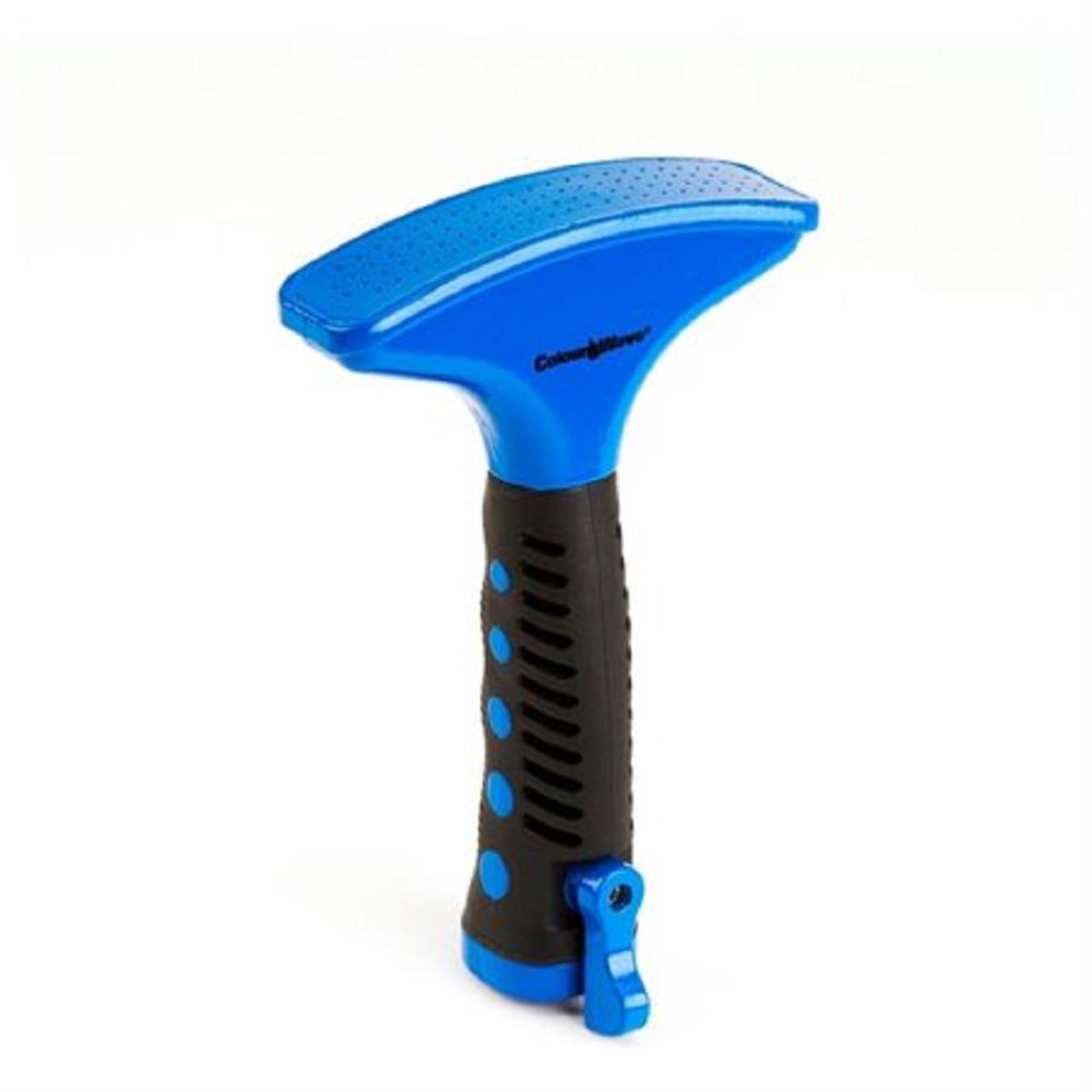 Color Wave Fan Nozzle - Blue Garden Sprinkler for Lawns, Flower Beds & Outdoor Watering | Durable Plastic Spray Head for Efficient Irrigation
