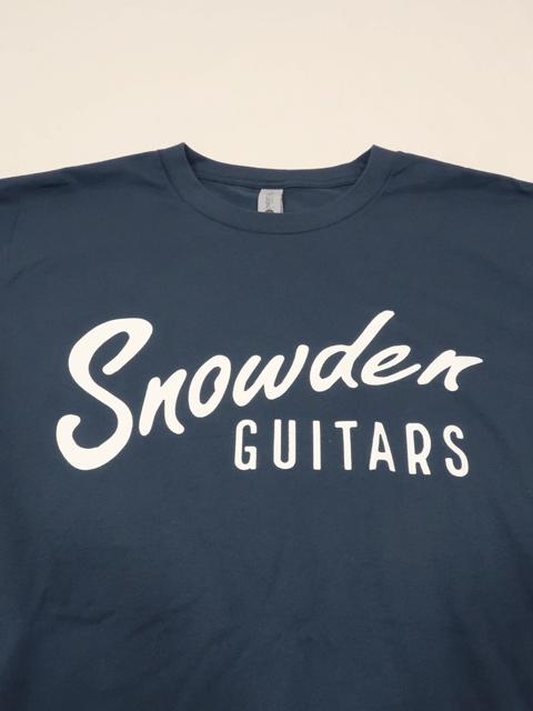 Snowden Guitars Official Logo T-Shirt - Premium Cotton Band Tee for Musicians & Guitar Lovers - Perfect for Concerts, Gigs & Casual Wear
