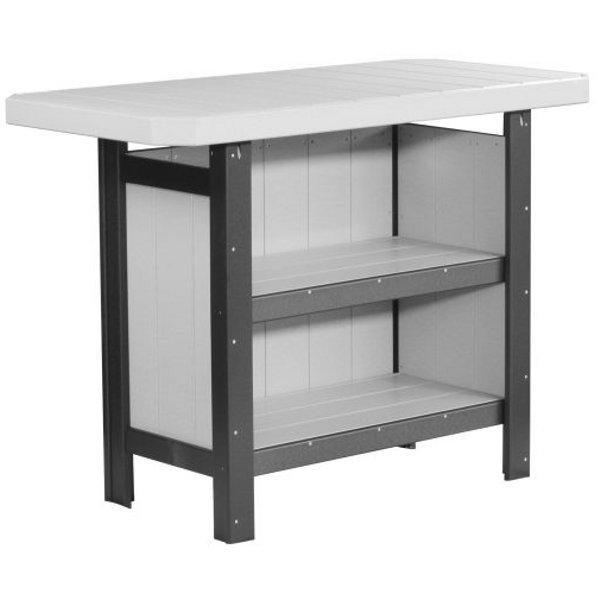 Premium Poly Serving Bar - Durable & Stylish Buffet Table for Parties, Events & Outdoor Gatherings - Perfect for Weddings, BBQs & Catering Services