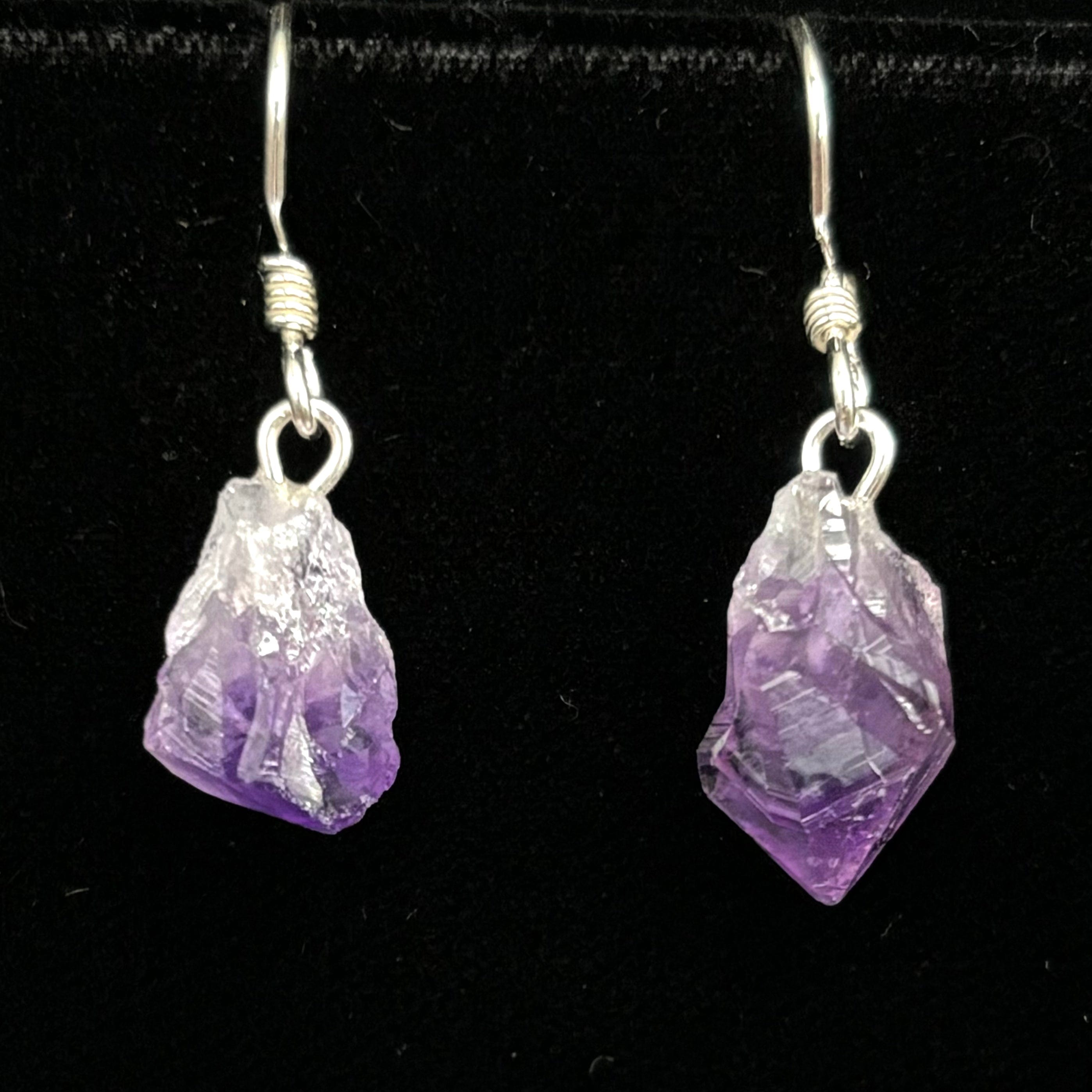 Amethyst Earrings for Women - 925 Sterling Silver Dangle Earrings with Gemstone | Elegant Jewelry Gift for Birthday, Anniversary & Special Occasions