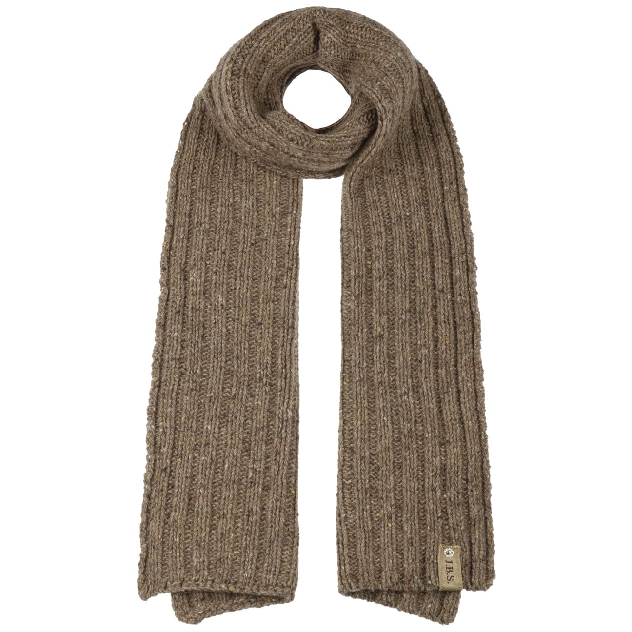 Stetson Hantsport Donegal Wool Knit Scarf - Warm Winter Accessory for Men & Women - Perfect for Outdoor Activities, Travel and Cold Weather Fashion
