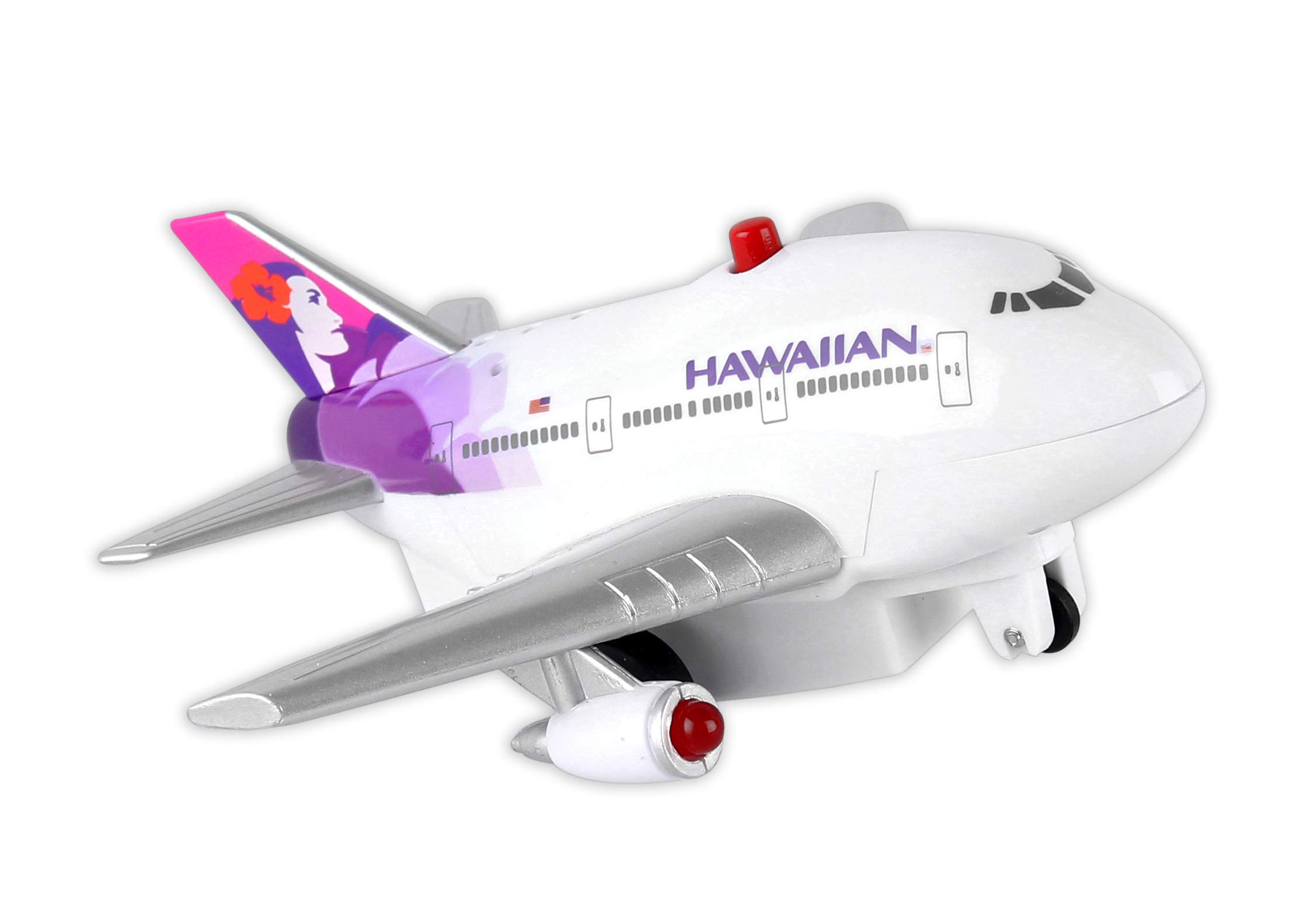 Daron Hawaiian Pullback Toy with Light and Sound - Fun Interactive Car for Kids, Perfect for Birthday Gifts & Indoor Playtime