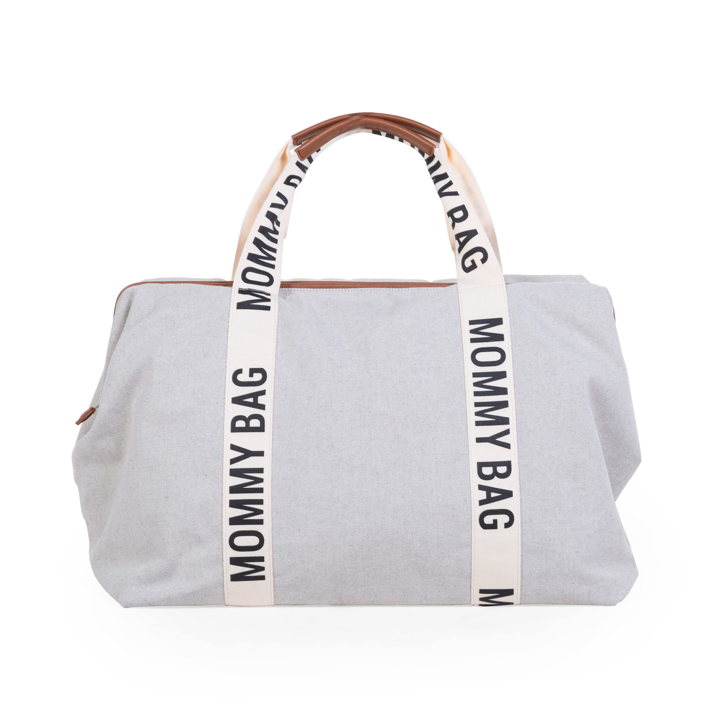 **Childhome Signature Mommy Bag - Waterproof Diaper Tote for Women, Large Baby Essentials Travel Bag with Multiple Pockets | Perfect for Moms on the Go, Gym, Travel & Daily Use**