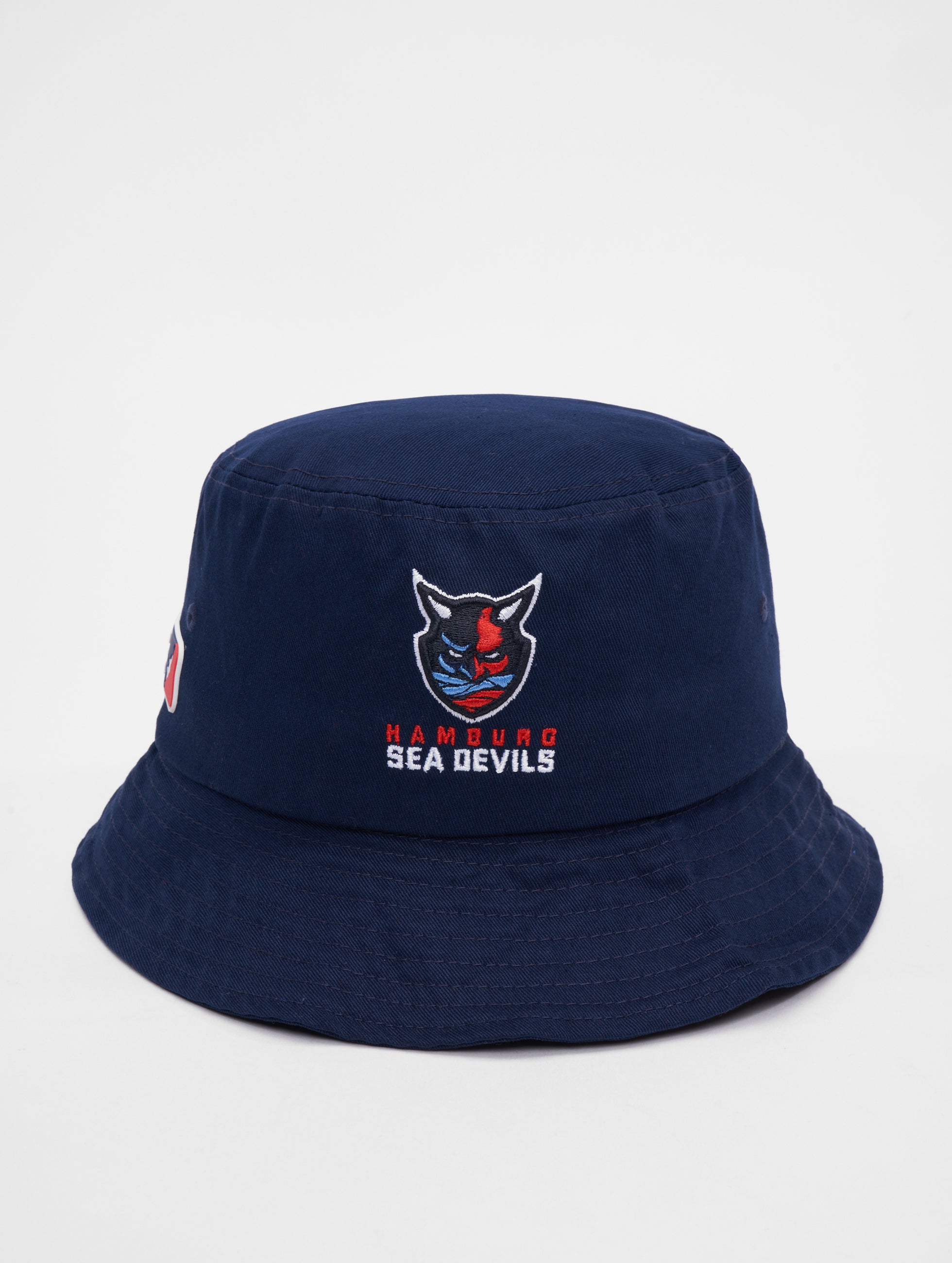 Navy Blue Hamburg Sea Devils Bucket Hat for Men & Women - Adjustable Sun Hat for Outdoor, Beach, Fishing & Sports Fans
