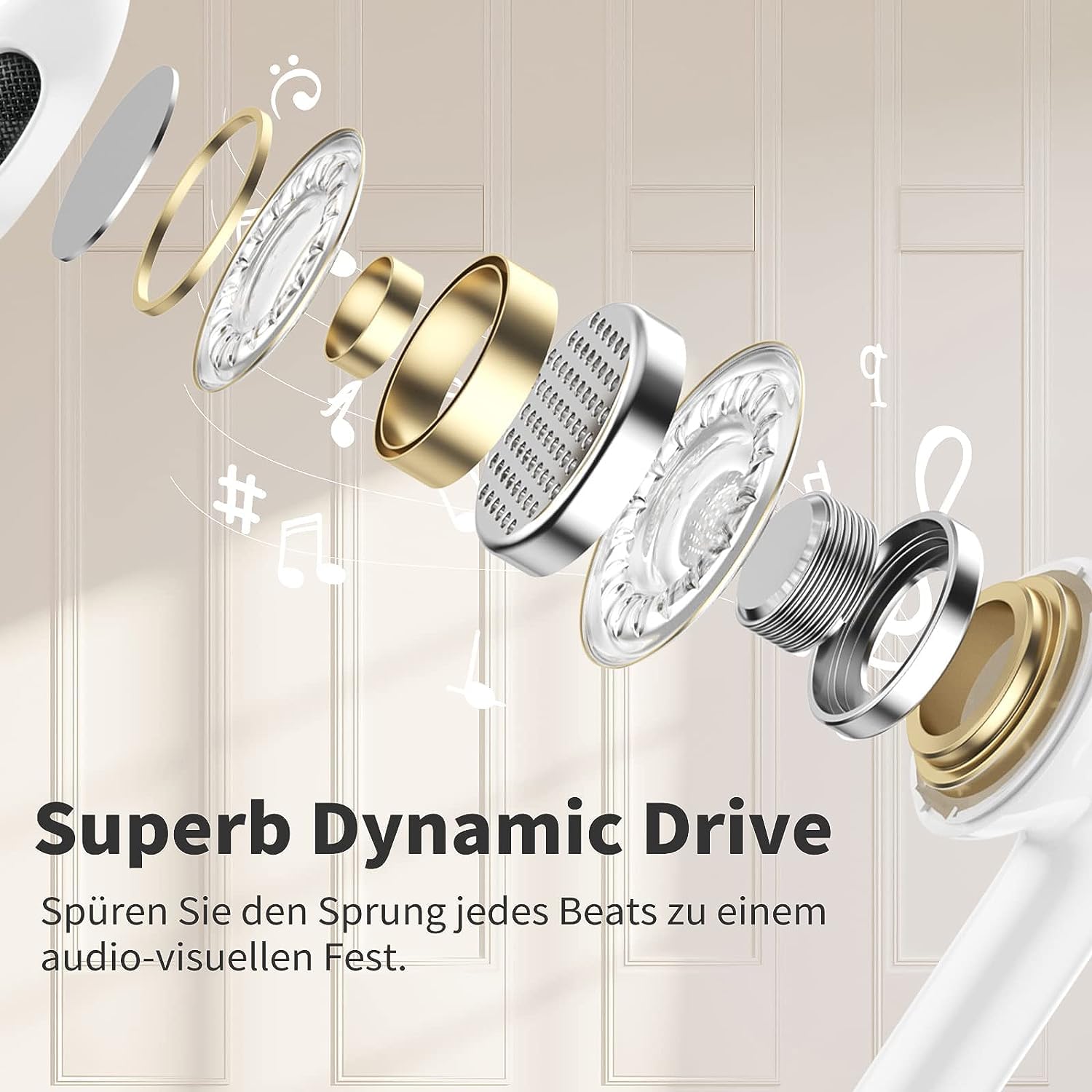 High-Quality USB C Headphones with Mic - Wired HiFi Stereo Noise Cancelling Type C Earphones for iPhone 15/Pro, Samsung Galaxy S23 Ultra/S22/A53/A54, Huawei P40 - Perfect for Gaming, Music & Calls