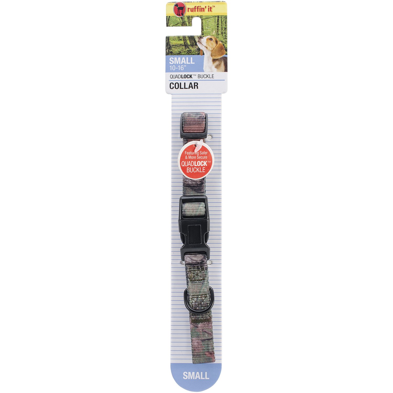 SM Woodlands Adjustable Dog Collar - Durable & Comfortable Pet Collar for Hiking, Training & Outdoor Adventures