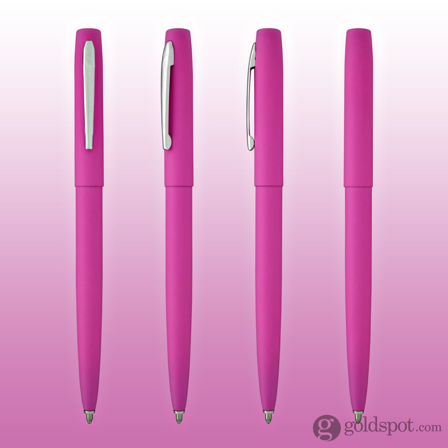 Fisher Space Pen Cap-O-Matic Ballpoint Pen - Matte Pink Powder Coated - Compact, Reliable, Writes Anywhere - Perfect for Office, Travel & Outdoor Adventures