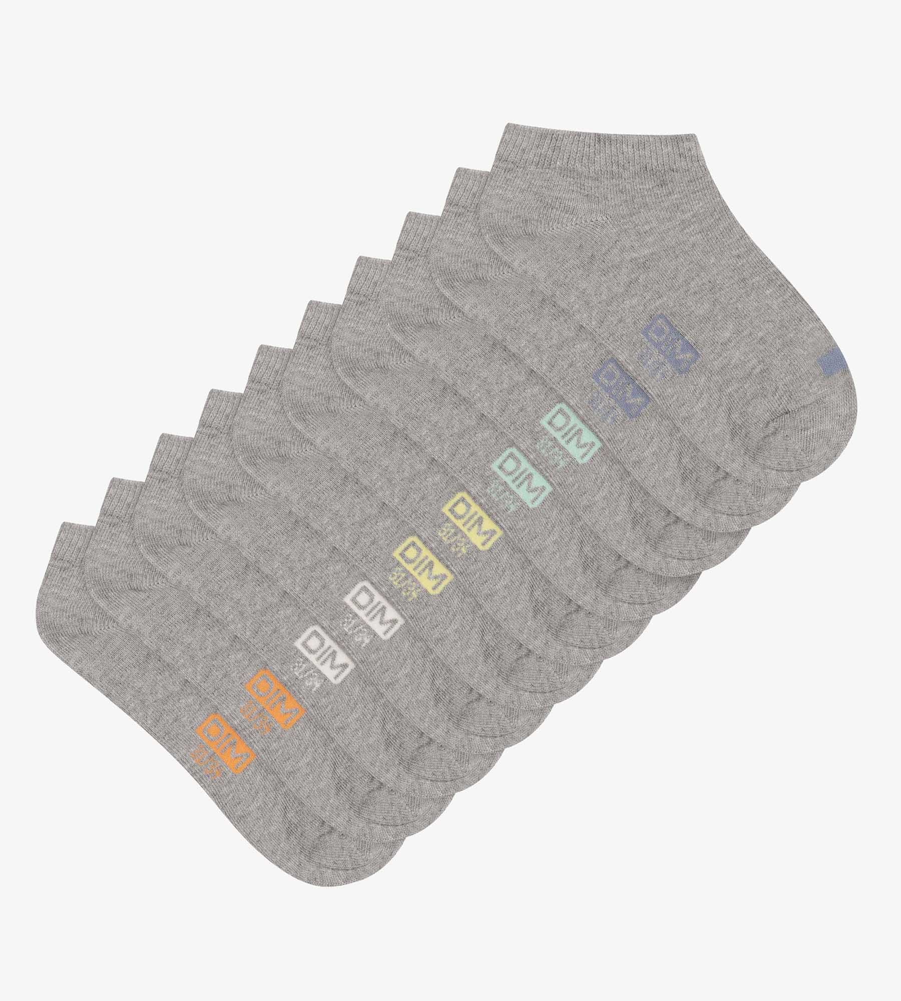 5 Pairs Unisex Cotton Crew Socks with Striped Pattern - Breathable Casual Socks for Men & Women - Perfect for Daily Wear, Sports & Gifts