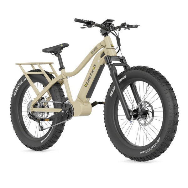 QuietKat Warrior 1000W Mid Drive Electric Bike - Powerful Off-Road E-Bike for Hunting, Camping & Trail Adventures