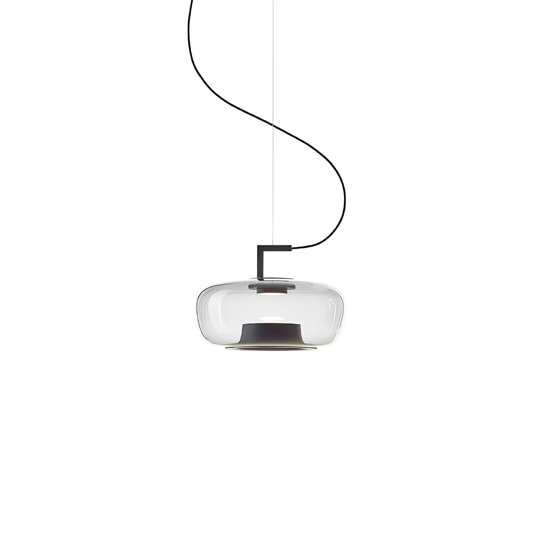 Modern Double Pendant Lamp - Adjustable Hanging Light Fixture for Kitchen Island, Dining Room, and Living Room Decor