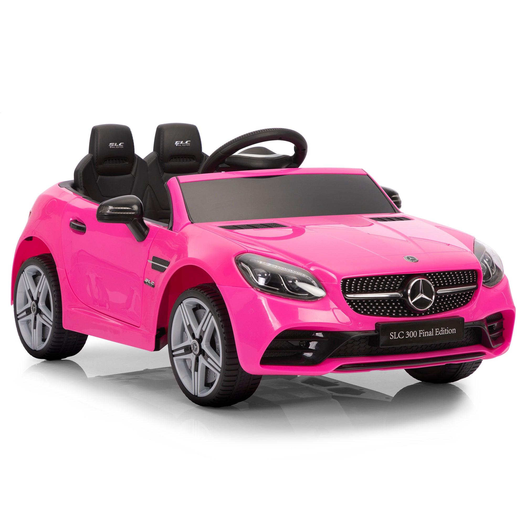 12V Kids SLC300 Ride On Toy Car - Electric Battery Powered Vehicle with LED Lights & Horn for Children Ages 3-6 | Outdoor Play, Birthday Gift, Backyard Fun