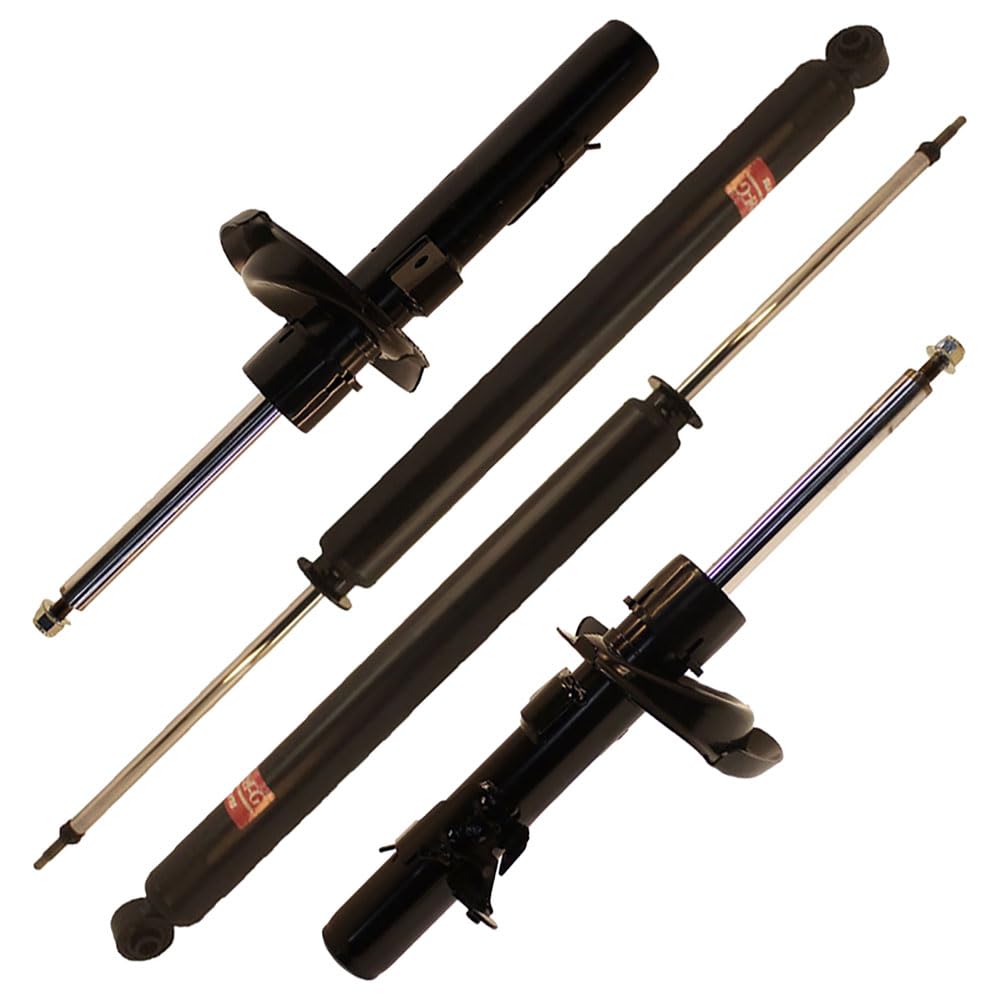 Excel-G Shocks Struts Set of 4 for 2012-2013 Ford Focus - 77-62463AQ by BuyAutoParts | Smooth Ride & Enhanced Handling for City Driving & Highway Commutes