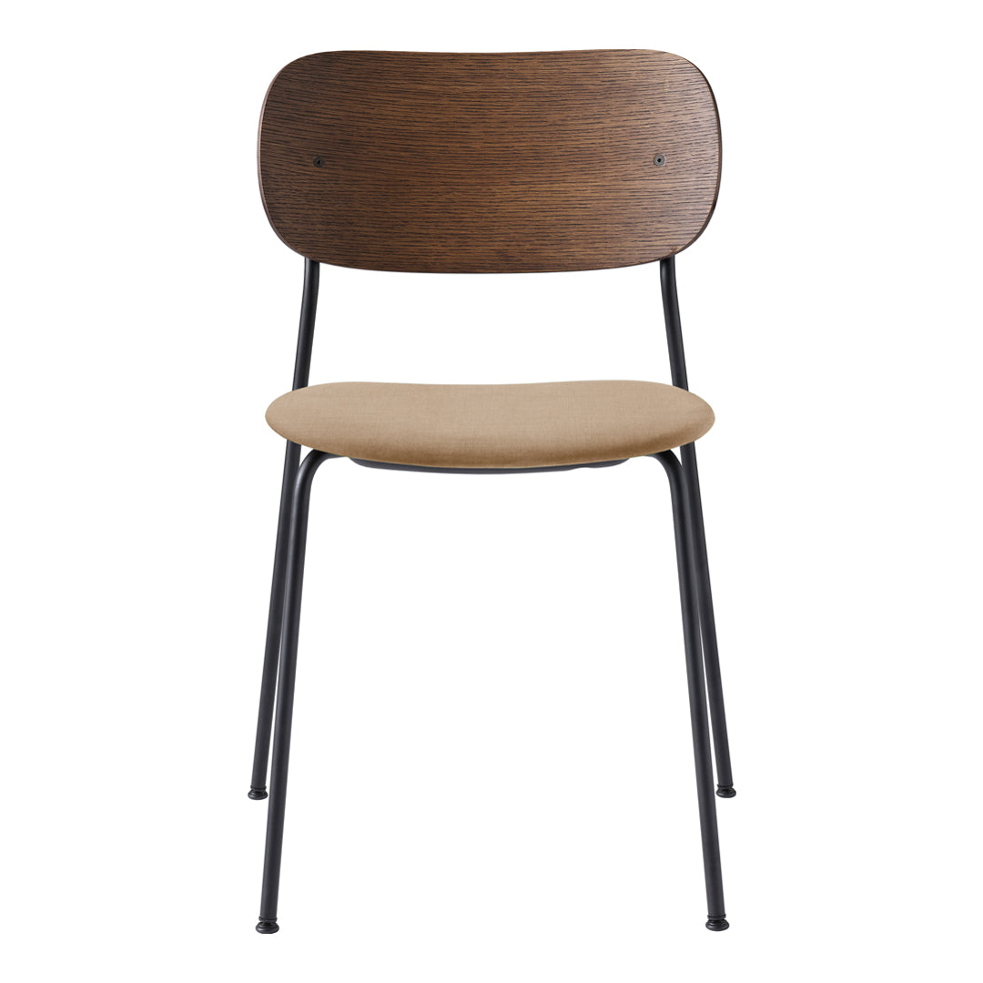 Stackable Upholstered Dining Chairs - Modern Comfort for Home, Office & Restaurant Use