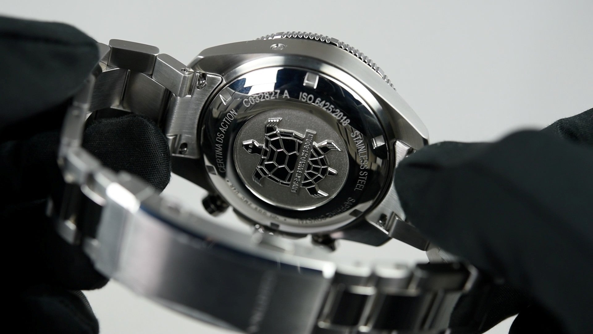 Certina DS Action Diver Chrono C032.827.11.051.00 Men's Swiss Automatic Watch - Pre-Owned Luxury Dive Watch for Professional Scuba Diving & Water Sports