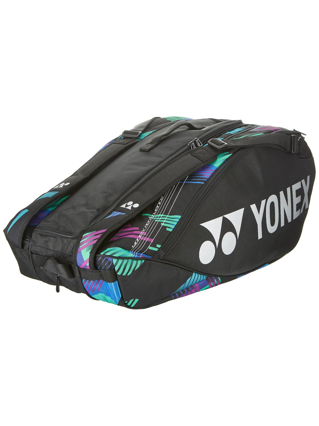 Yonex 92229 Pro Badminton & Tennis Racket Bag - Holds 9 Rackets - Perfect for Court Sports & Tournament Play