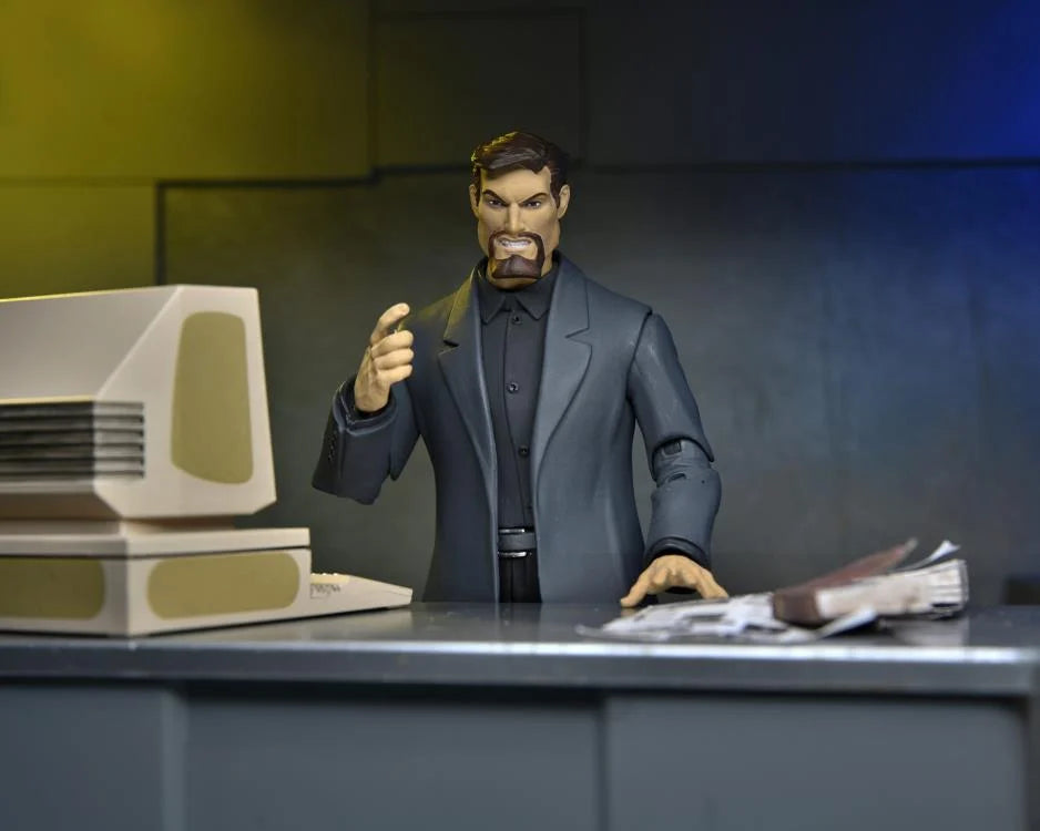 Disney's Gargoyles Ultimate David Xanatos Action Figure - Collectible Toy for Fans, Gifts for Disney Lovers - Perfect for Display, Cosplay, and Animation Enthusiasts