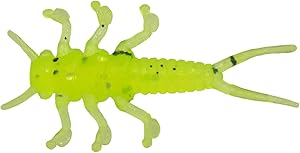 Eurotackle Micro Finesse Stone Fly 1.2 - Premium Soft Plastic Bait for Trout & Panfish - Perfect for Drop Shot & Ned Rig Fishing