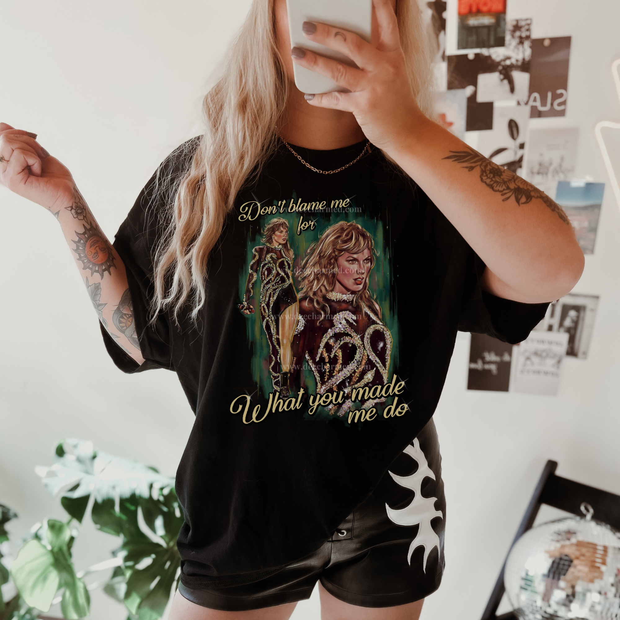 Don't Blame Me T-Shirt - Funny Sarcastic Graphic Tee for Men & Women - Casual Cotton Shirt for Everyday Wear, Parties & Gifts