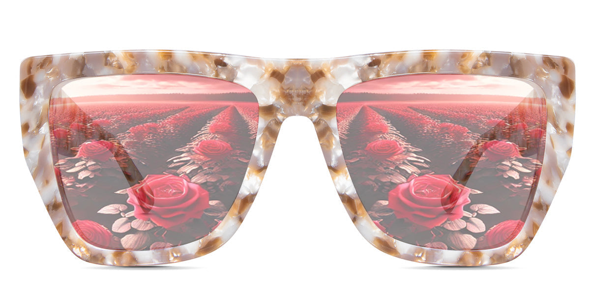 RIEN Women's Prescription Tinted Glasses - Stylish & UV Protection for Reading, Driving & Outdoor Activities