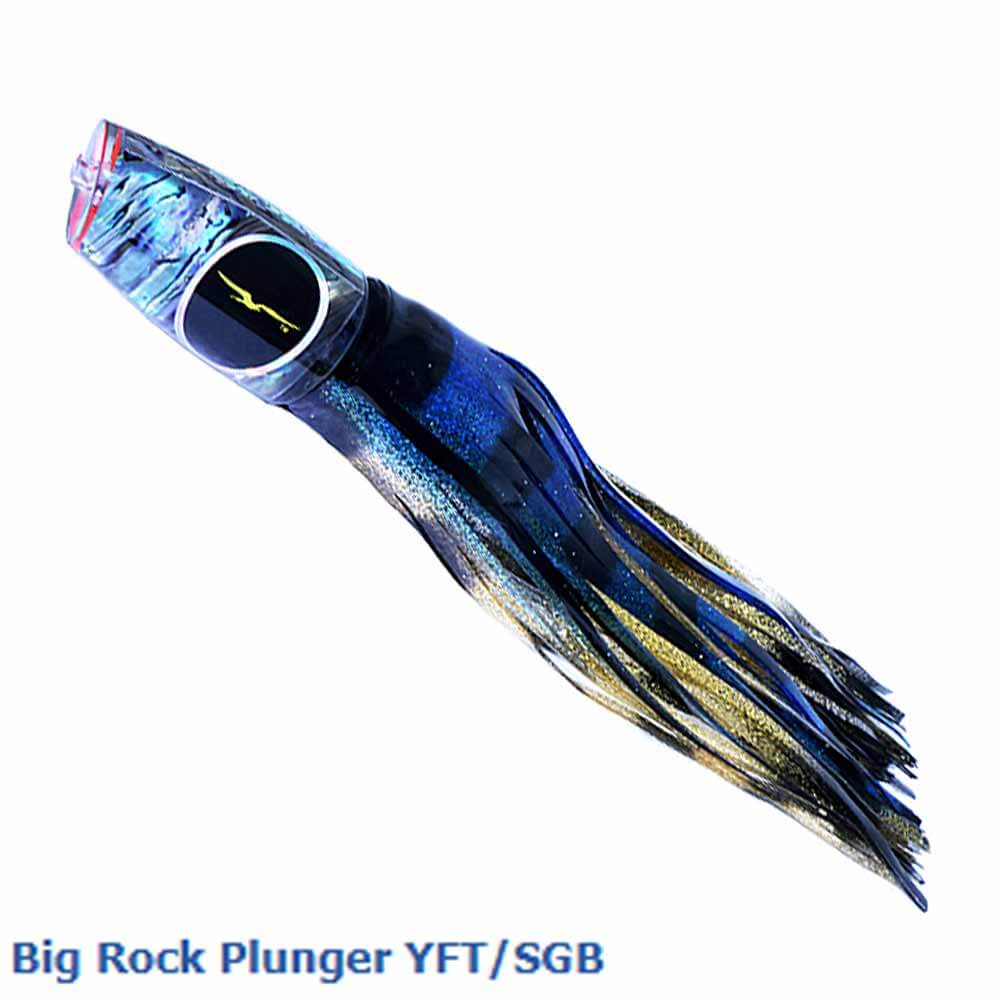 Black Bart Big Rock Plunger Trolling Fishing Lure - Saltwater & Freshwater Game Fish Bait for Offshore & Inshore Fishing