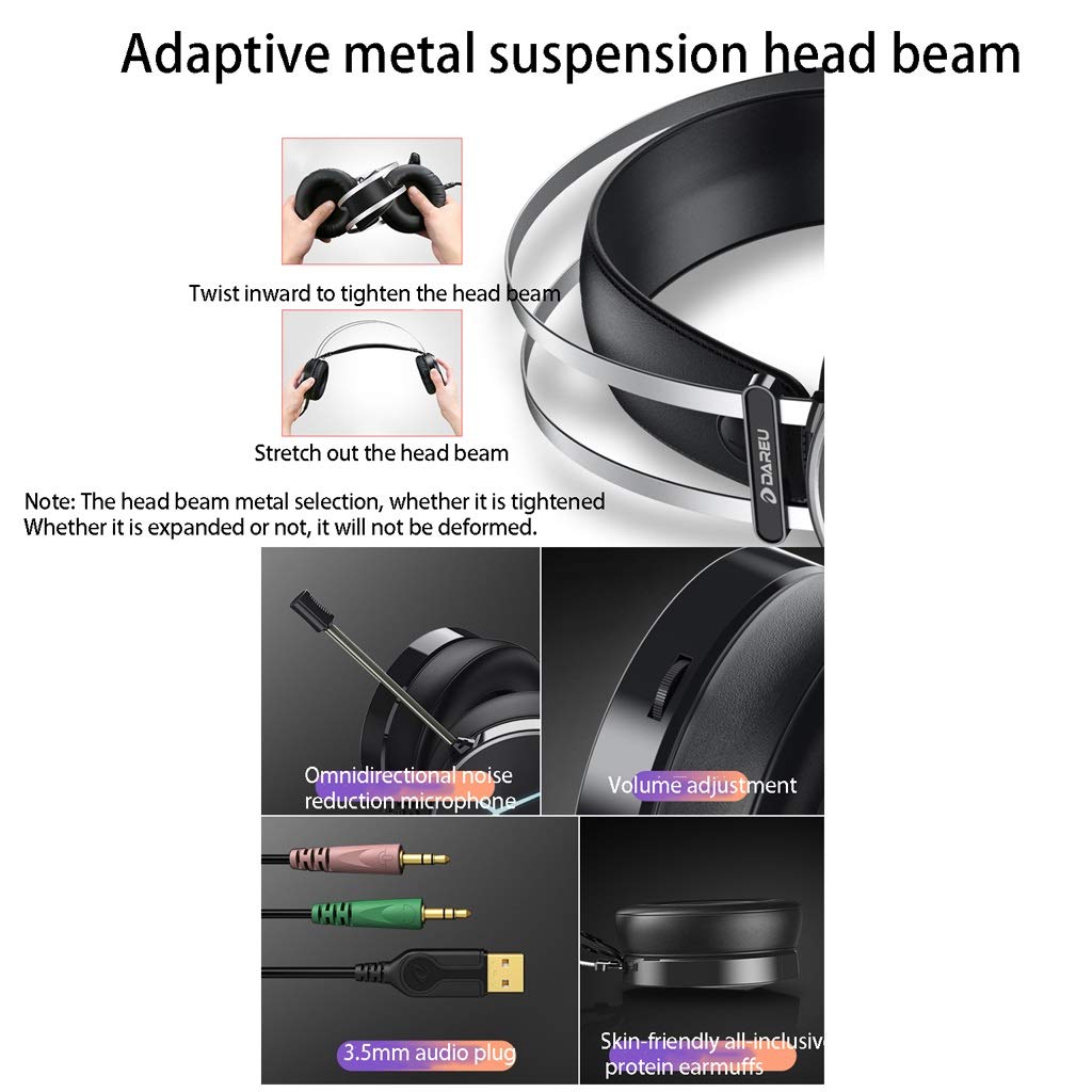 **ARCH RGB Mechanical Gaming Keyboard, Wired Mouse & Headset Combo Kit with Wrist Rest - Ergonomic PC Gaming Accessories for Windows Desktop Gamers (Black) - Perfect for Esports, Streaming & Office Work**