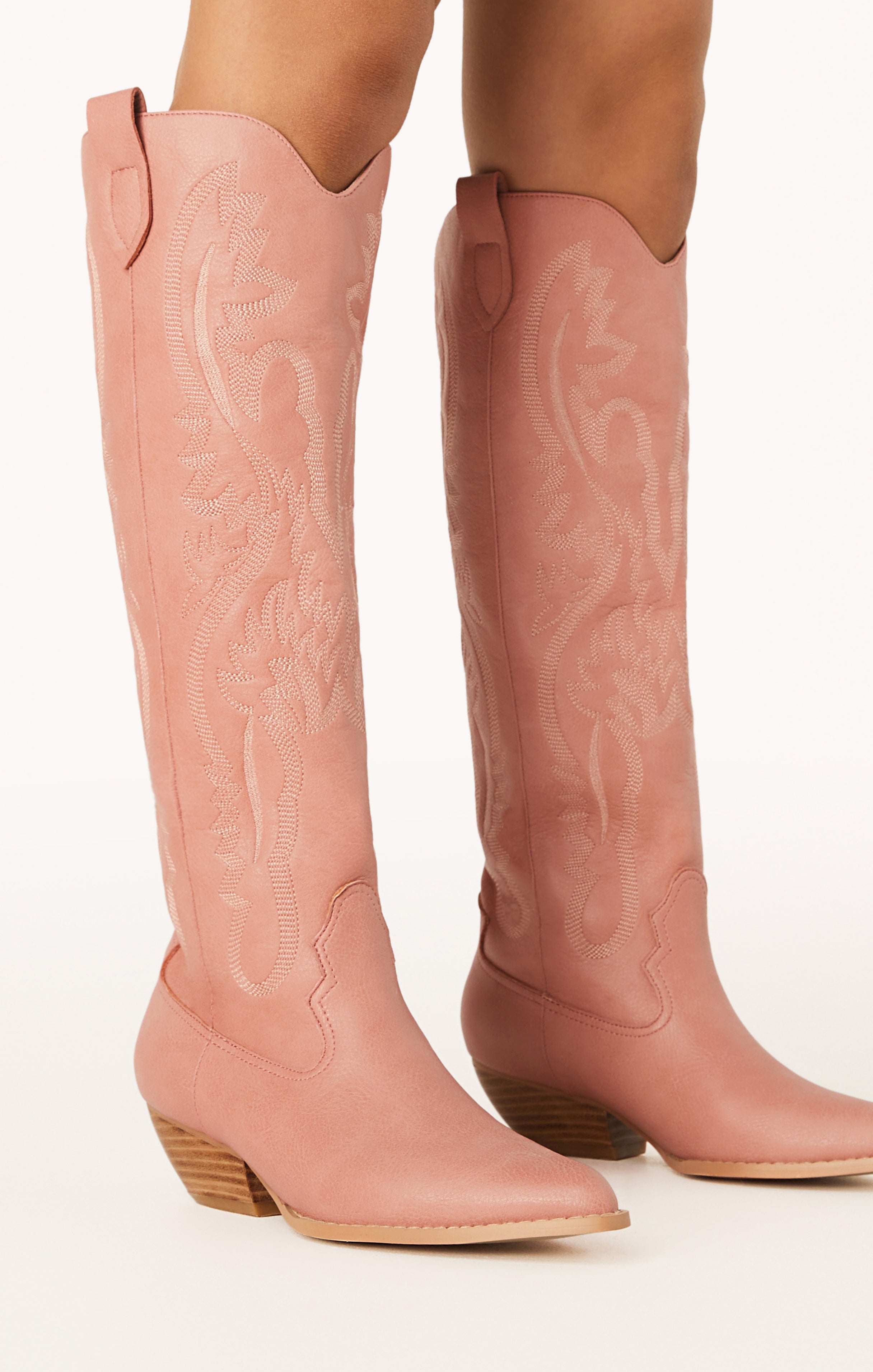 Billini Wilden Cowboy Boots for Women - Burnished Rose Western Ankle Boots | Perfect for Country Music Festivals, Rodeos & Western Fashion Outfits