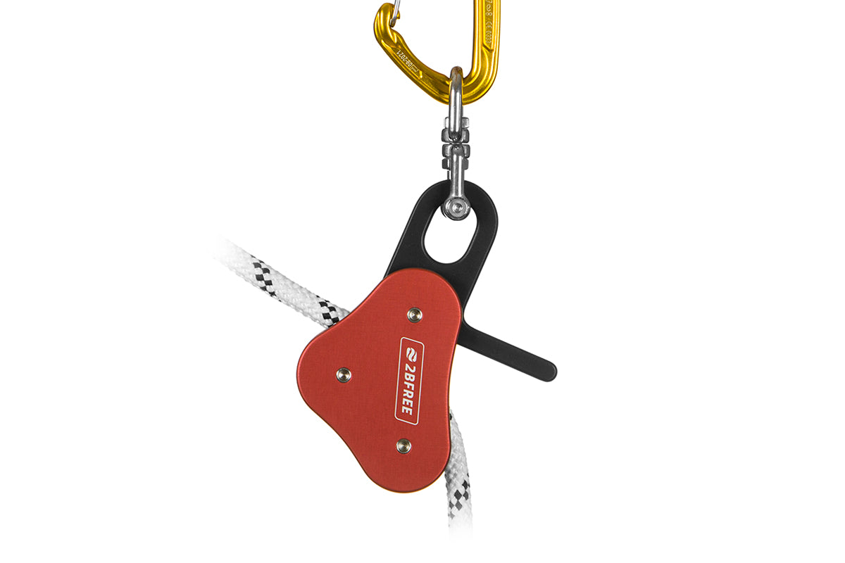 2BFREE Low Friction Pulley - Bordeaux Red - Smooth & Quiet Operation for Home Gym, Garage, and DIY Projects